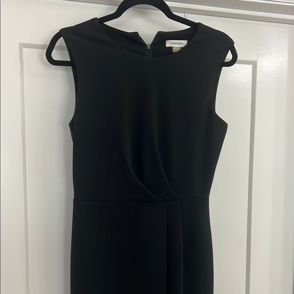 Calvin Klein Black Midi Dress